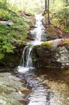 Waterfall from Trail to Brace Peak